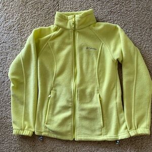 Columbia Women's Pale Lime Fleece Jacket